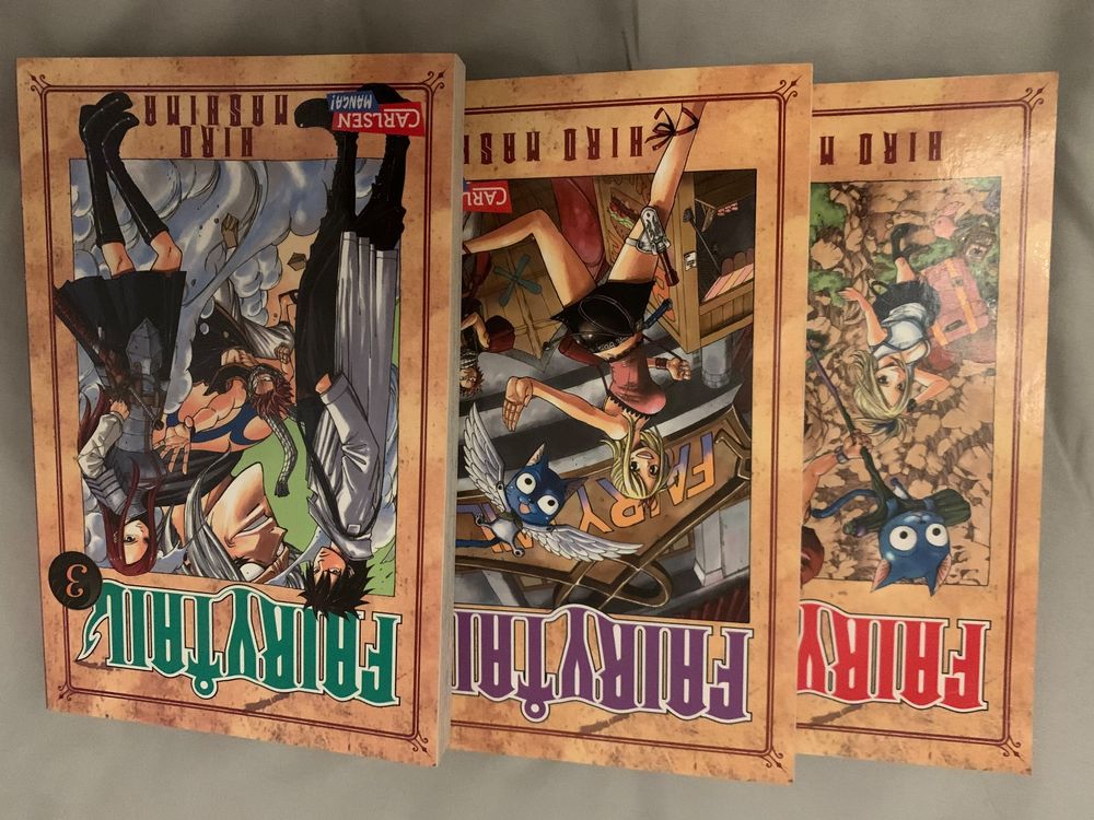 Fumetti: Fairy Tail Manga Collection Vol. 1-3 – Nuovo (secondo la descrizione) da Zürich venduto da Aalfi