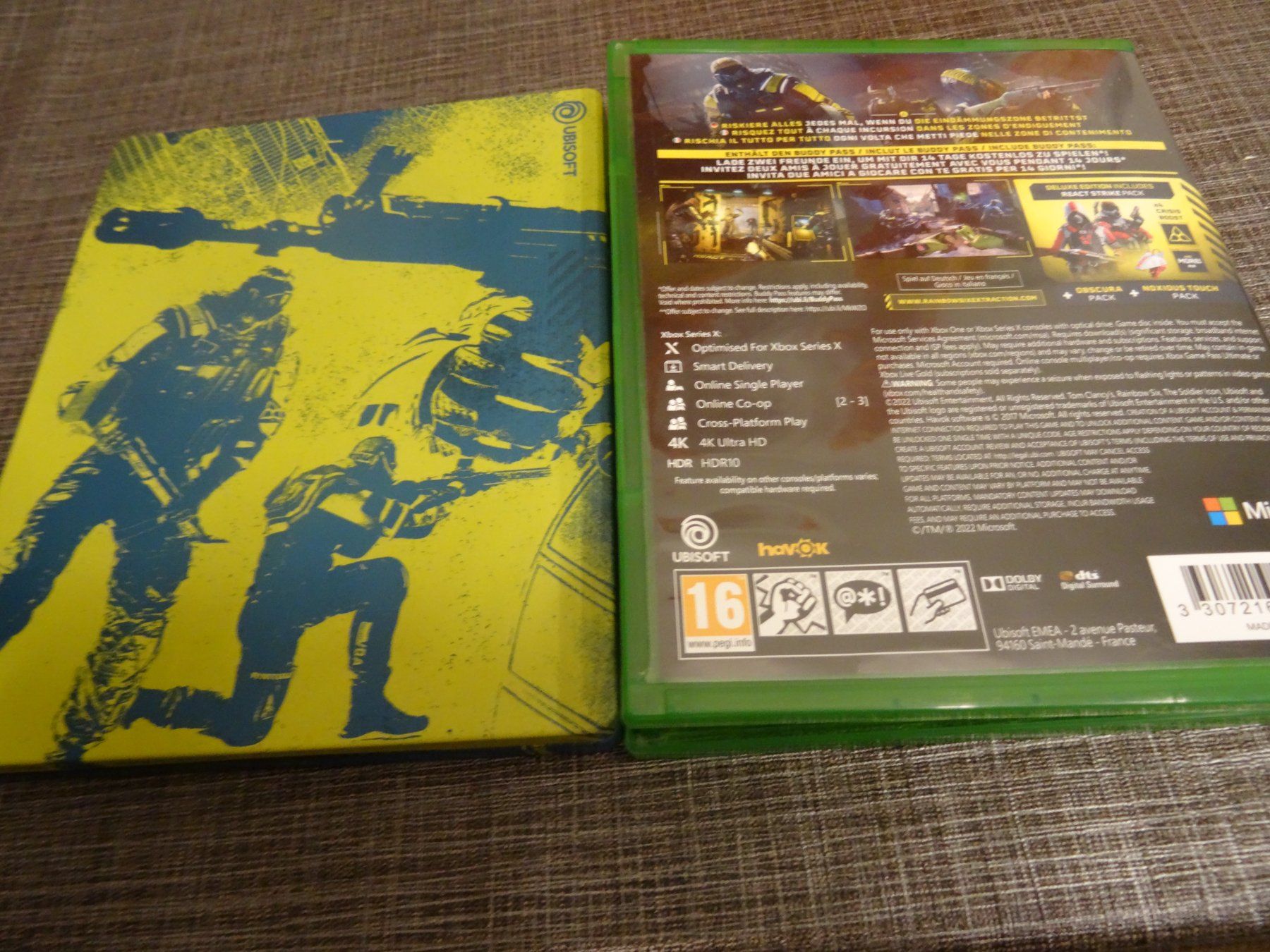 Giochi: Rainbow Six Extraction XBOX ONE STEELBOOK – Usato da Olten venduto da Disc-Ausverkauf 2