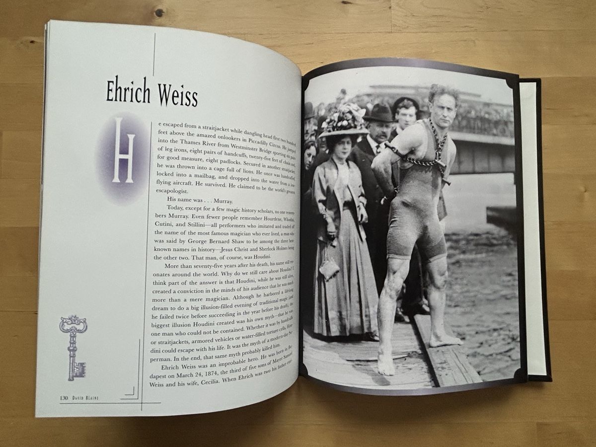 Libri: David Blaine - Mysterious Stranger – Usato da Himmelried venduto da rasmus67 6