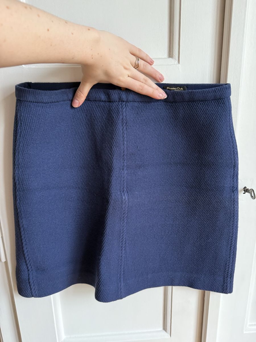 Massimo Dutti Gonne: Blue wool skirt - Massimo Dutti - Size 40 – Usato da Genève venduto da jul_5xsn