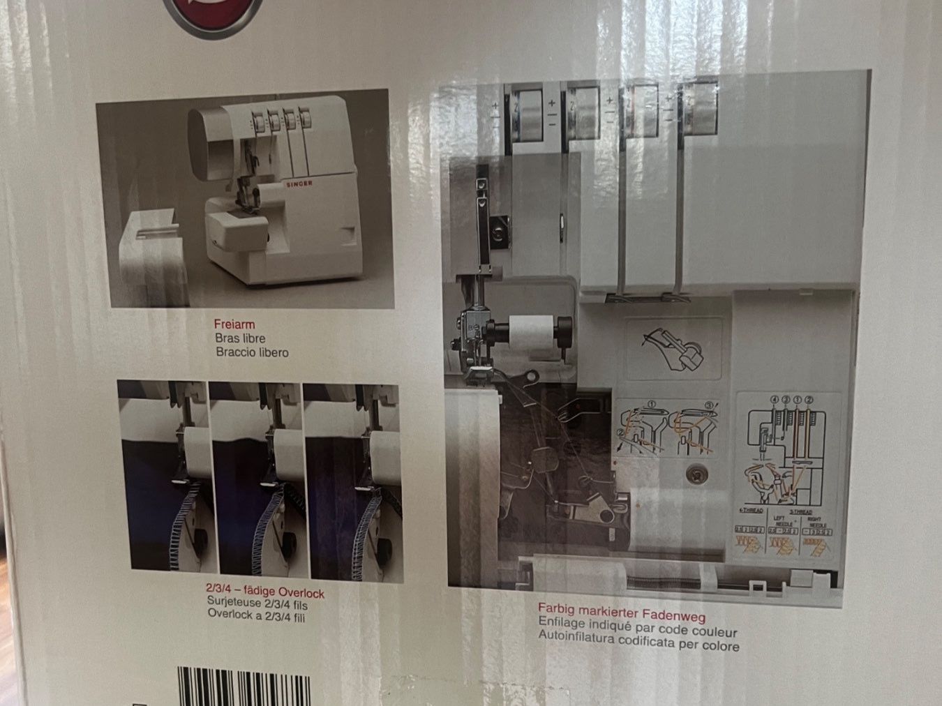 Singer Macchine da cucire: Overlock-Nähmaschine – Nuovo (secondo la descrizione) da Buus venduto da Hofco 2
