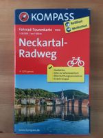 Kompass Neckartal Radweg - Fahrradkarte wie neu!