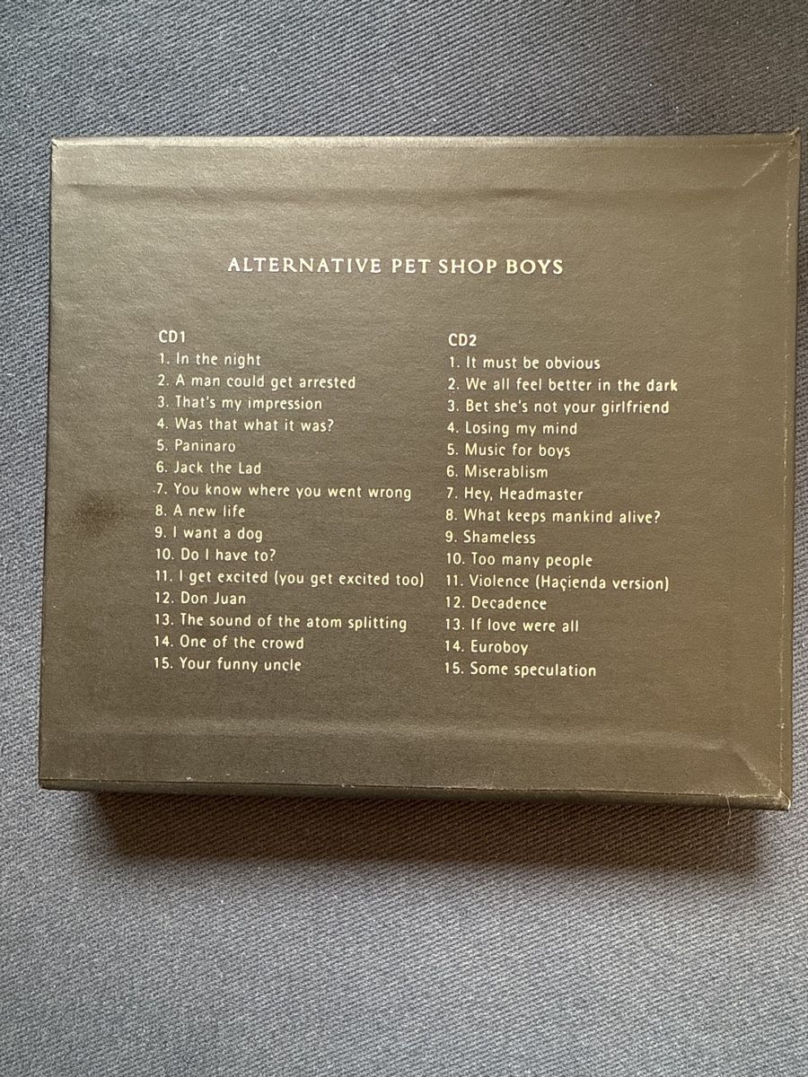CD: Pet Shop Boys - Alternative - 2 CD Set – Usato da Zürich venduto da thomashahn 2