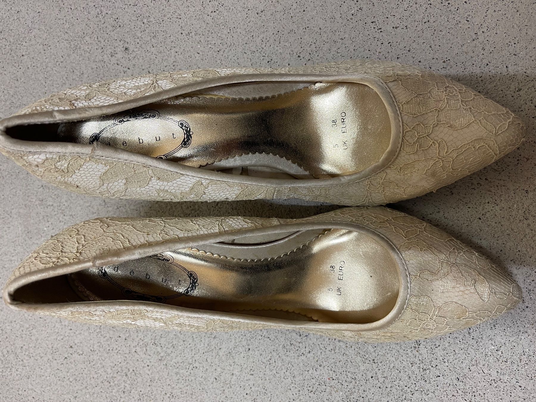 Scarpe da donna: Bridal shoes / Brautschuhe – Nuovo (secondo la descrizione) da Zürich venduto da Alpen209 2