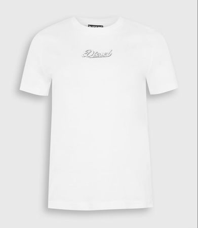 NEUE DIESEL T-SHIRT WEISS 100%BAUMWOLLE