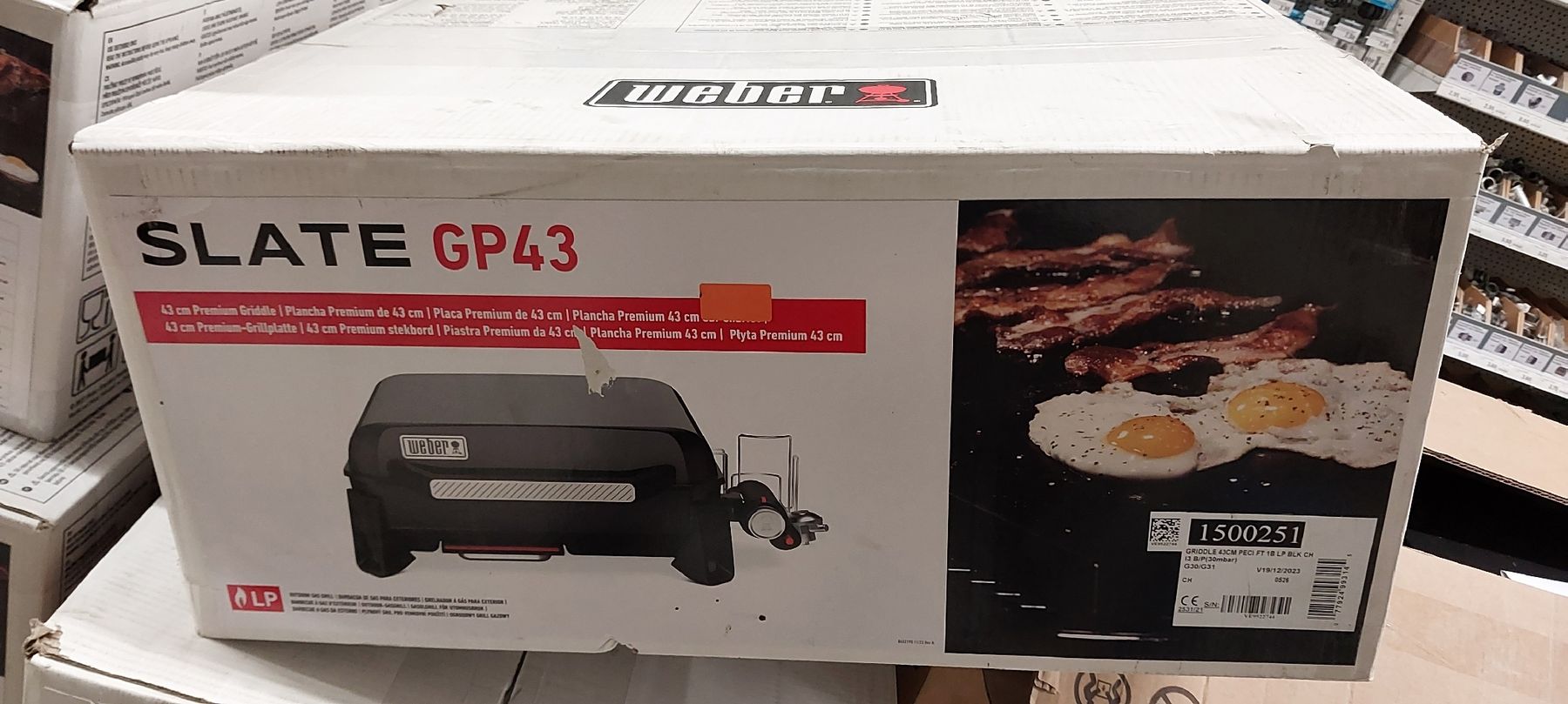 Grils: Weber Grill Plancha – Neuf avec emballage d'origine à Breil-Brigels par SilverSurfer27