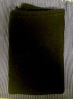 Strick Schal, schwarz