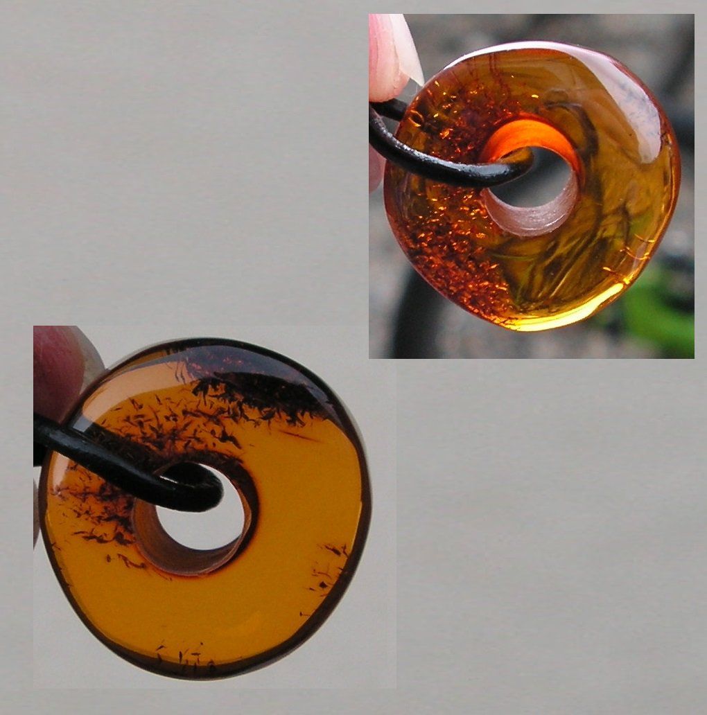Minerali & Pietre curative: ♥ BALTISCHER BERNSTEIN / PI SCHEIBE / COGNAC / 19 MM – Nuovo (secondo la descrizione) da Derendingen venduto da Editka 5