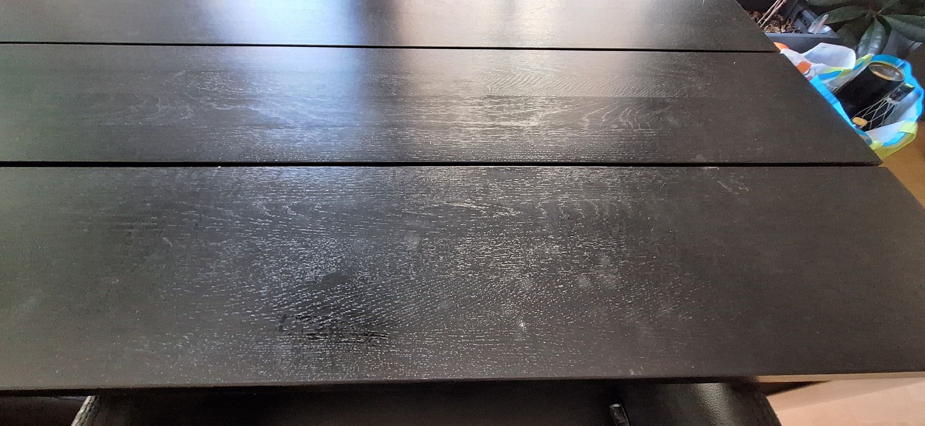 Set di tavolo e panche: Esstisch mit 2 Ansteckplatten und 6 Stühle – Usato da Oberlunkhofen venduto da Carlsen 1