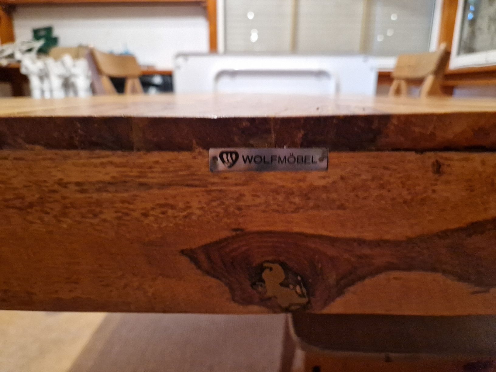 Tavoli: Wolfmöbel Esszimmer Tisch Esstisch Mangoholz – Usato da Kirchleerau venduto da Zwergengnom 3