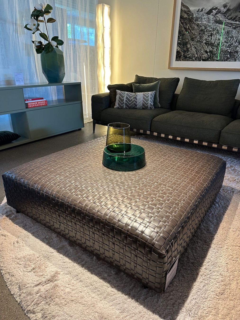 Flexform Sgabelli: FLEXFORM Hocker Bangkok – Nuovo (secondo la descrizione) da Kriens venduto da AmreinWohnen