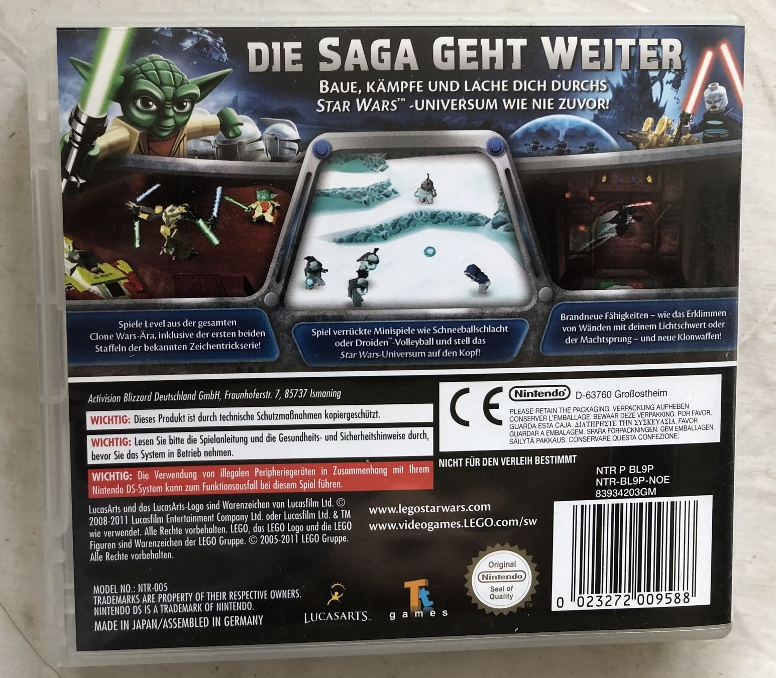 Nintendo Giochi: Nintendo DS - LEGO STAR WARS III – Usato da Schaffhausen venduto da durruti 2