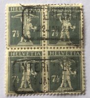 4 er Block Nr.138 mit Stempel Tellknabe  