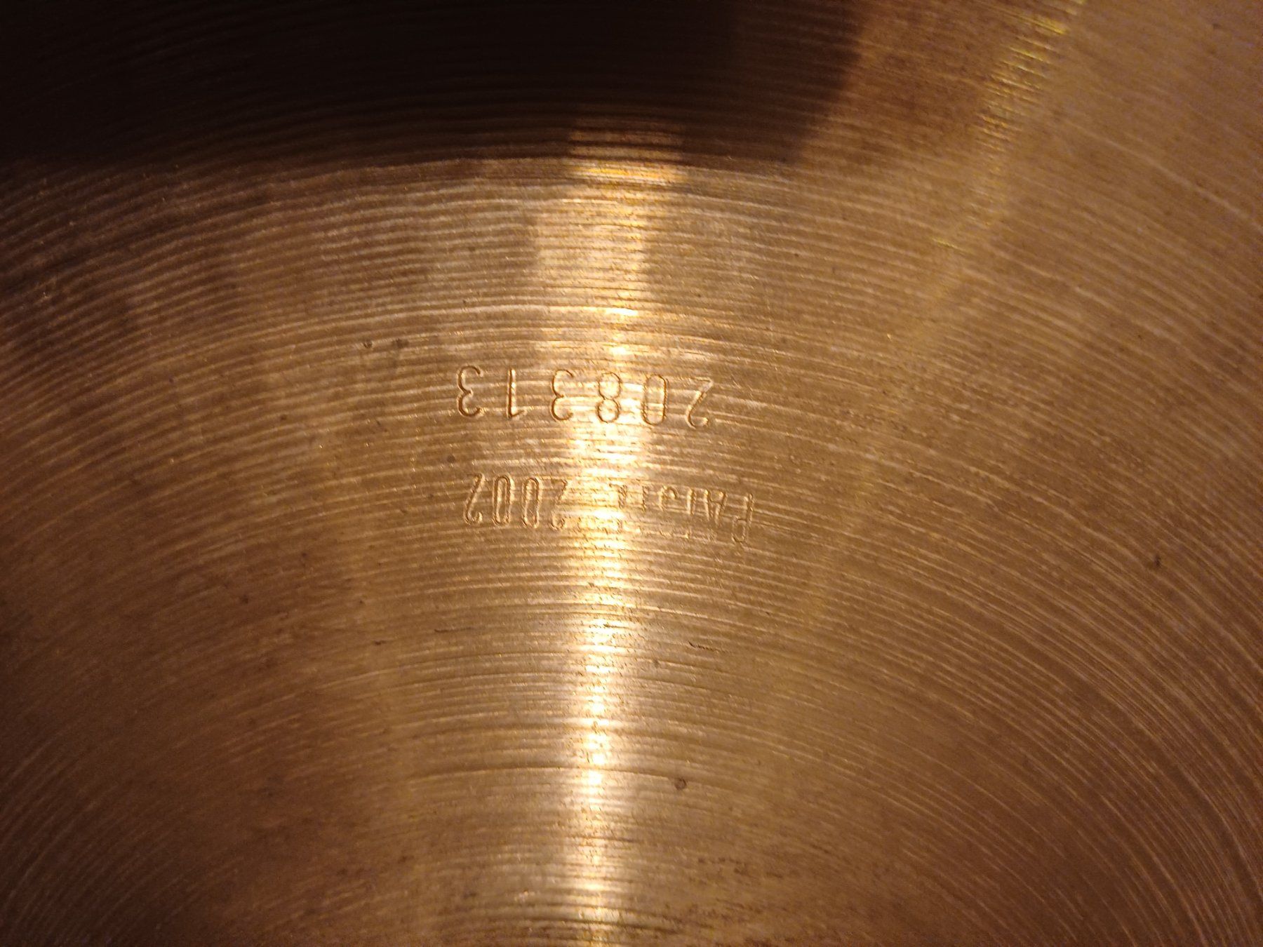 Paiste Strumenti musicali: Paiste 2002 ride 20" – Usato da Niederönz venduto da pho_xy6y 1