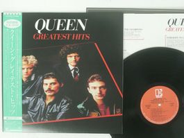 Queen Greatest Hits P-6480E Japan OBI LP
