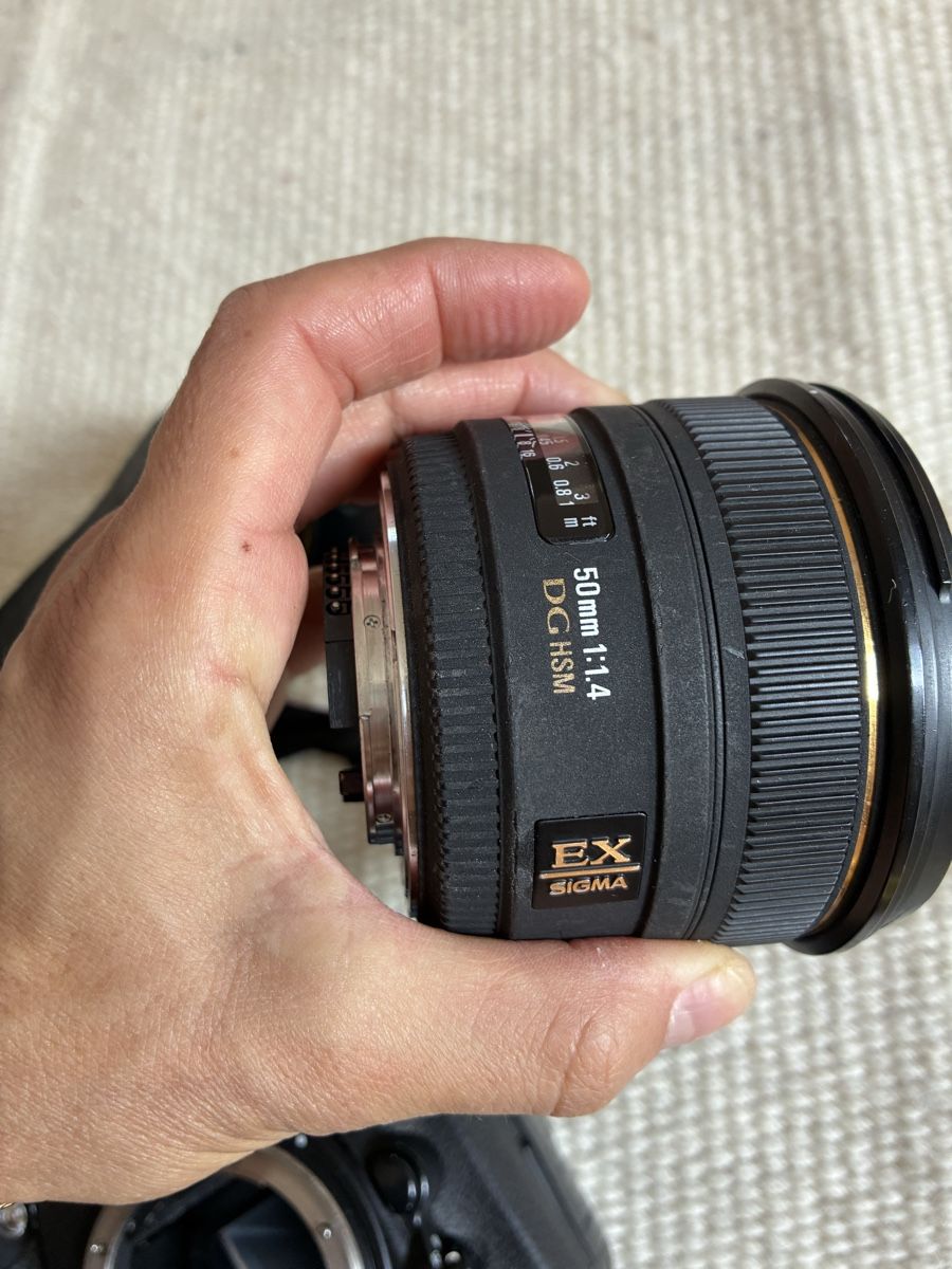 Sigma Obiettivi: Sigma 50mm 1:14 EX lens – Usato da Bern venduto da wisemagpie 1