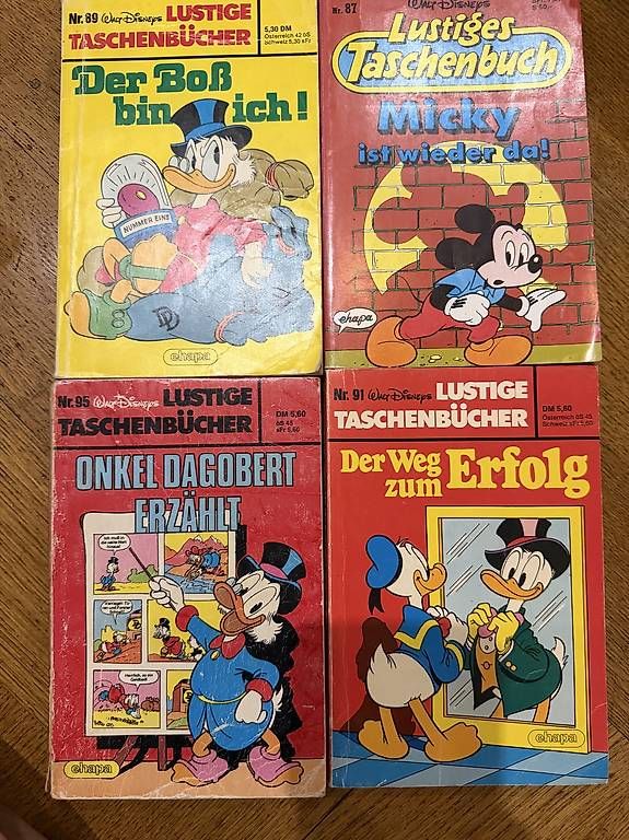 Fumetti: Lustiges Taschenbuch 87 89 91 95 – Usato da Baden venduto da mel_v7rg 1