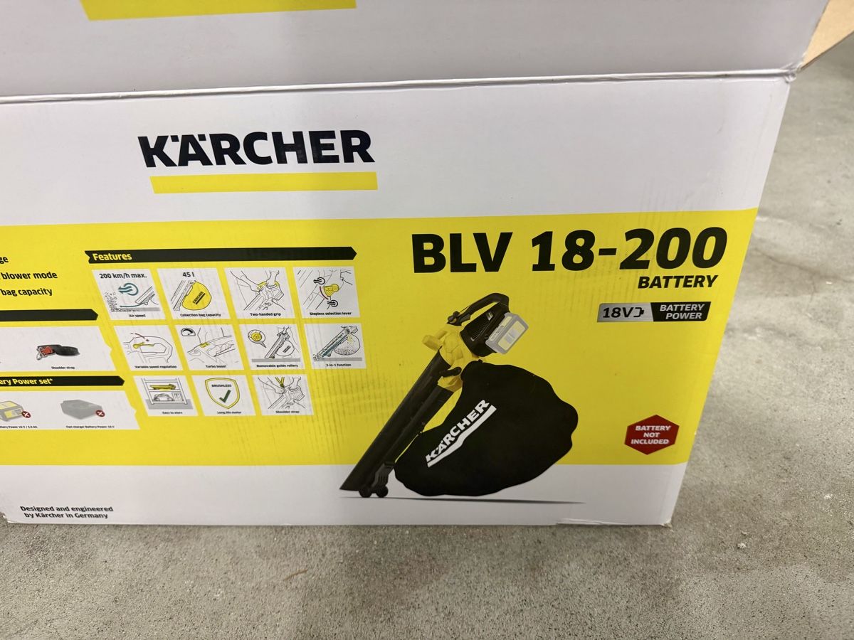 Kärcher Laubbläser & Laubsauger: Laubbläser Kärcher BLV 18-200 – Neu (gemäss Beschreibung) aus Kriens von Agent_P 1