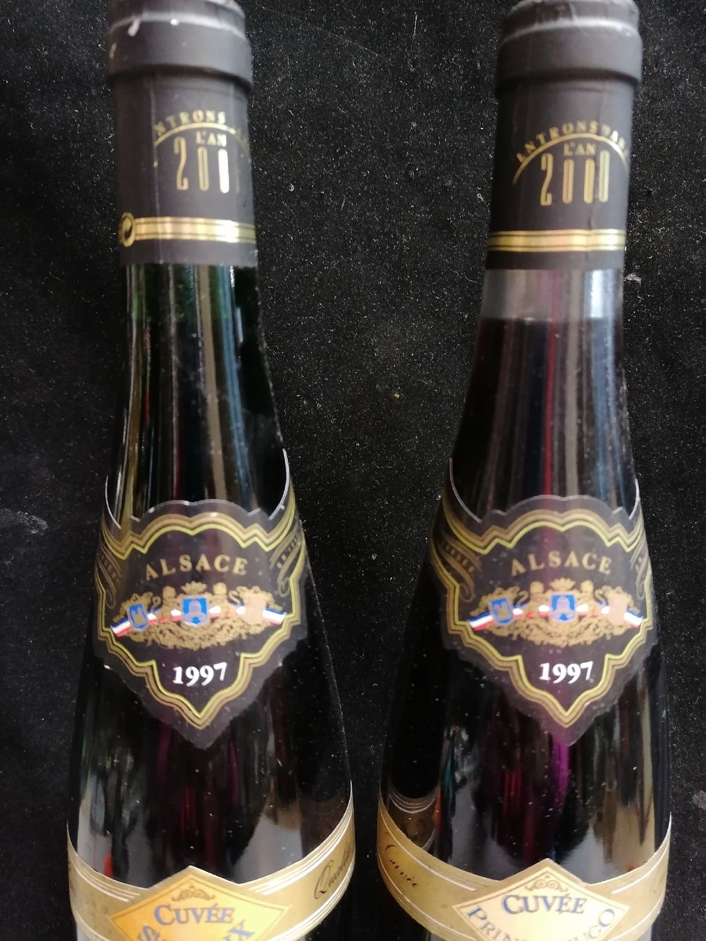 Vins: 2 BOUTEILLES ALSACE WOLFBERGER 1997 – Neuf (Voir description) à Genève par Leboucheoreilles 2
