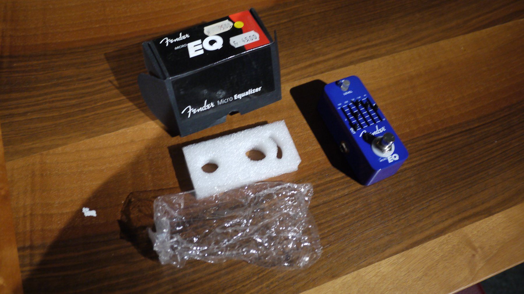 Fender Musikinstrumente: FENDER Micro EQ Equalizer FENDER – Neu und originalverpackt aus Kaiserstuhl AG von GTM-Kaiserstuhl 1
