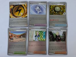 Holo & Reverse Holo Set bestehend aus 12 Pokémonkarten 