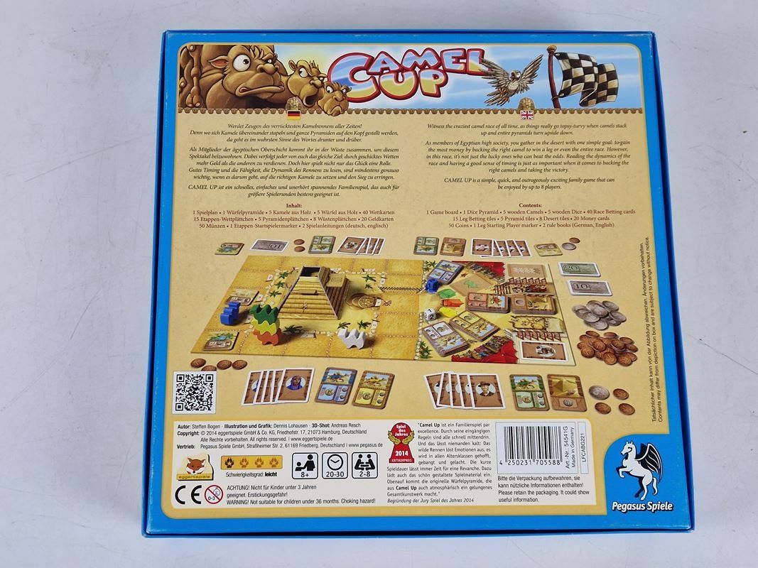 Pegasus Spiele Giochi: Camel Up Spiel – Usato da Muhen venduto da Restwert_Muhen 1