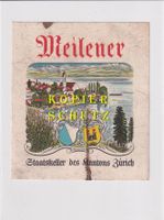 Etikette - Meilener /bd