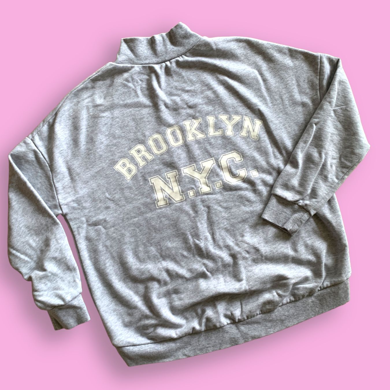 Pulls & Sweat-shirts: Grey Brooklyn sweater – D'occasion à Basel par demonbaby2222 2