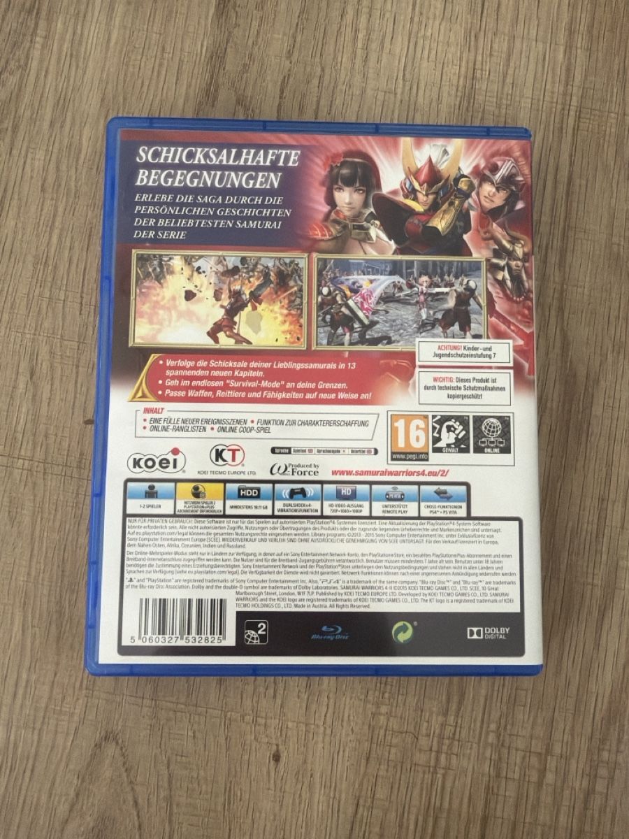 Giochi: Samurai Warriors 4/2 Ps4 – Usato da Hagendorn venduto da masterchieff 1