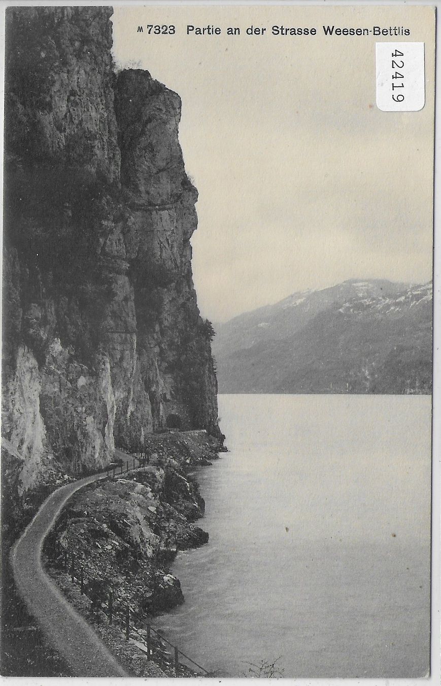 Cartes postales: Partie an der Strasse Weesen-Bettlis – D'occasion à Ettingen par Kartenplanet