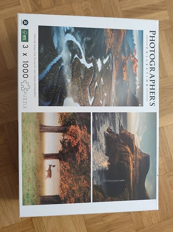 Puzzles: 3 Puzzles,  je 1000 Teile – Gebraucht aus Triengen von sarahzq