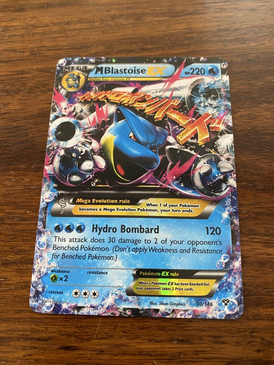 Pokémon Carte collezionabili: Mega Blastoise EX 30/146, Mega Venusauer EX 2/108 – Usato da Rorschach venduto da cabrones98 1