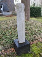 Stein-Skulptur Garten-Plastik Kunst Figur Steinmetz-Arbeit
