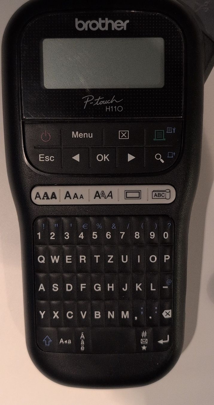 Brother Drucker: Label printer Brother P-touch H110 acceptable condition – Gebraucht aus Zürich von kon5ad