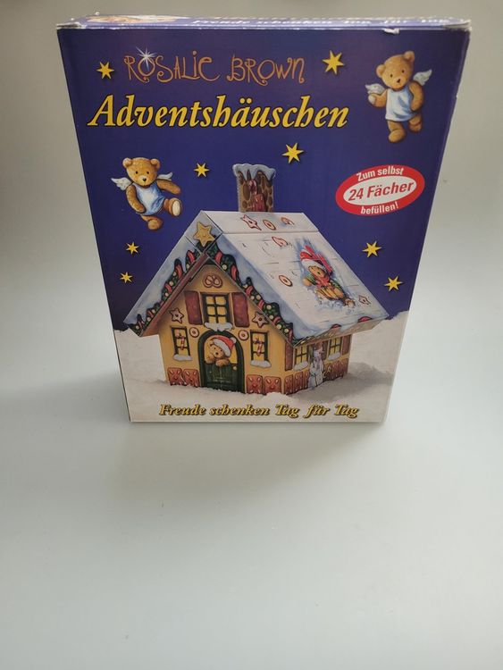 Adventskalender Häuschen 24 Fächer zum selber füllen | Kaufen auf Ricardo