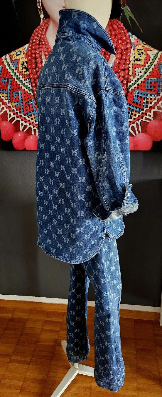 Lotti di vestiti: Simple Denim set Monogram Muster, Gr. M, Neuwertig! – Nuovo (secondo la descrizione) da Bülach venduto da ane_yn2b 1