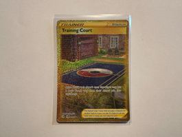 Training Court Secret Rare Gold Fusion Strike EN