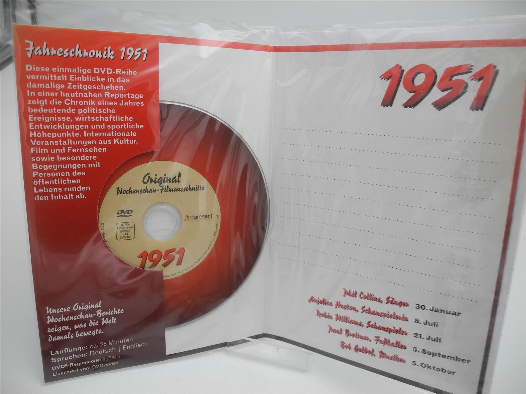 Cartoline: Geburtstagskarte mit CD, Jahr 1951 – Nuovo e nell'imballaggio originale da Kottwil venduto da Crazyrolf 1