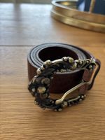 Cintura Marc Cain pelle marrone taglia 85 cm