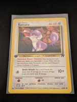 Pokémon Sammelkarte Rattata 66/82 First Edition