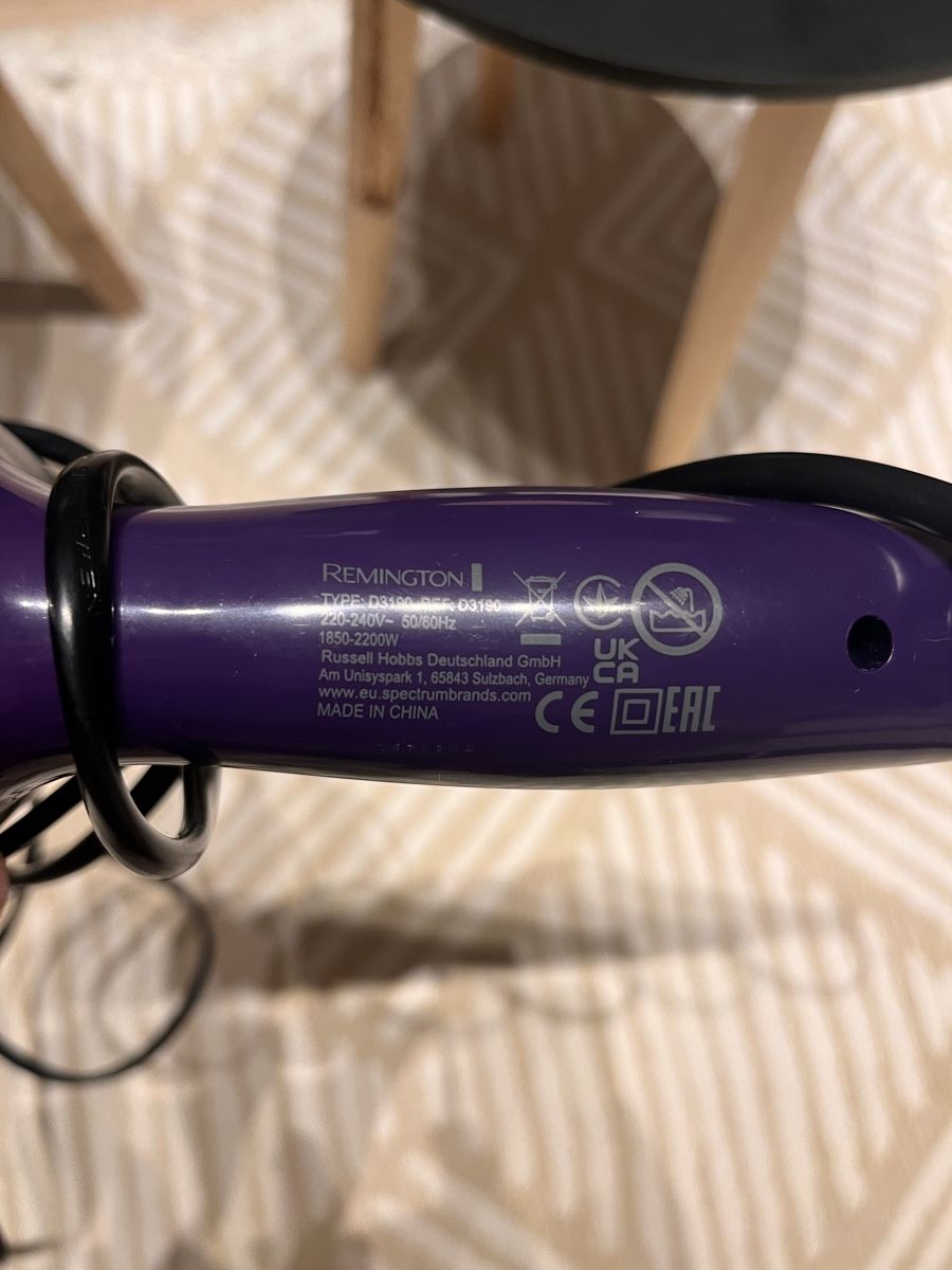 Remington Asciugacapelli: Remington Ionic – Usato da Umiken venduto da rus_6r29