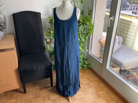 Magnifique robe longue jeans fin Lagenlook AGATHE & LOUISE S