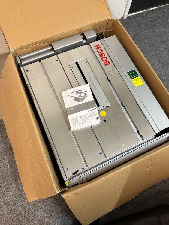 Bosch tafelcirkelzaag PTS 10 kopen? Zaagtafels