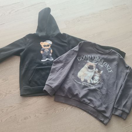 2 Kinder Pullover Gr 140