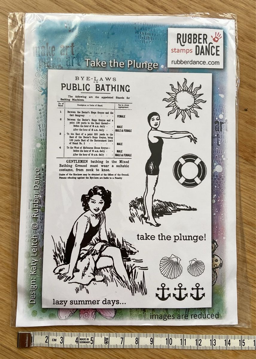 Timbri: Neues, ummontiertes Stempel-Set von rubberdance.com – Nuovo e nell'imballaggio originale da Zürich venduto da Sunset69
