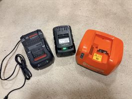 Lot batterie chargeur