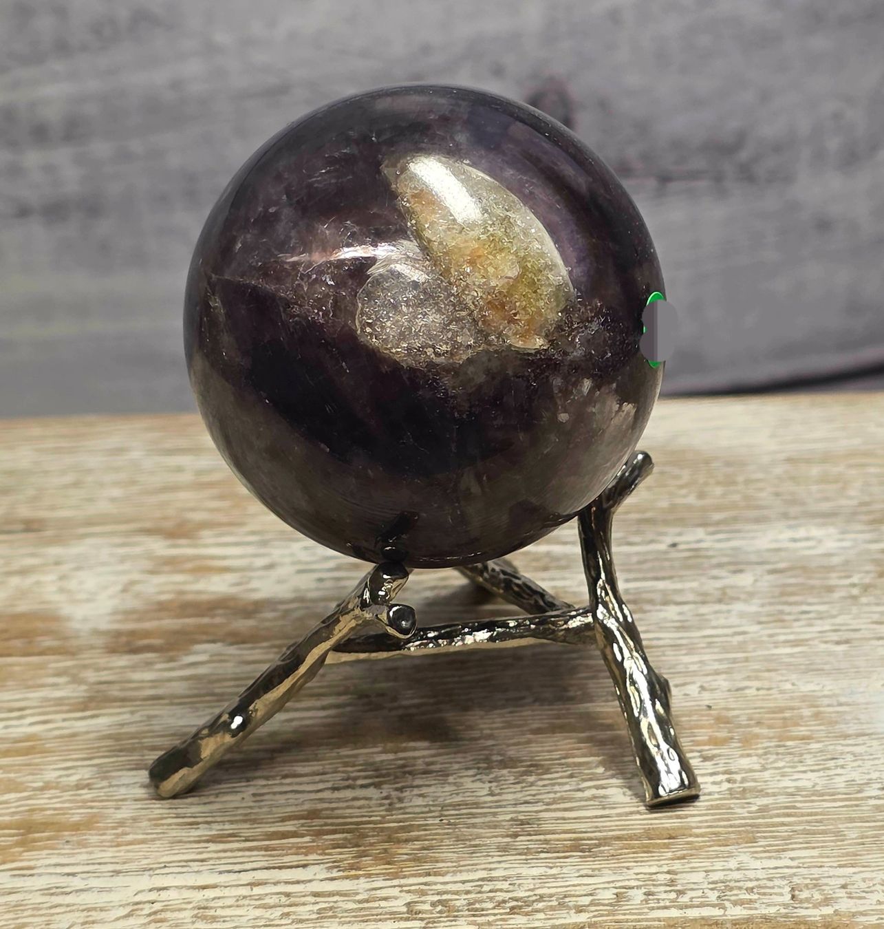 Minerali & Pietre curative: Lepidolith Kugel C 53mm 220g – Nuovo e nell'imballaggio originale da Matzingen venduto da Shay_Crystalz 2