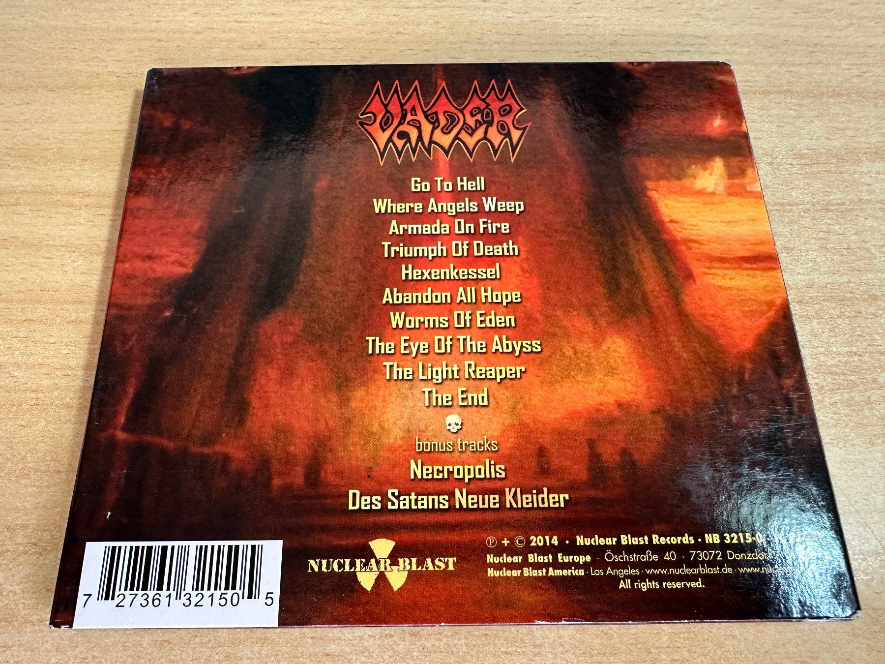 CD: K0 Vader – Tibi Et Igni – Usato da Rikon im Tösstal venduto da Alpenmutz 1