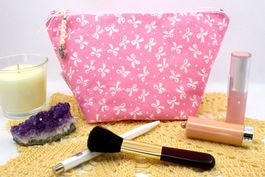 AKTION / Schminktasche/Necessaire Gaia mit Schleifenmuster