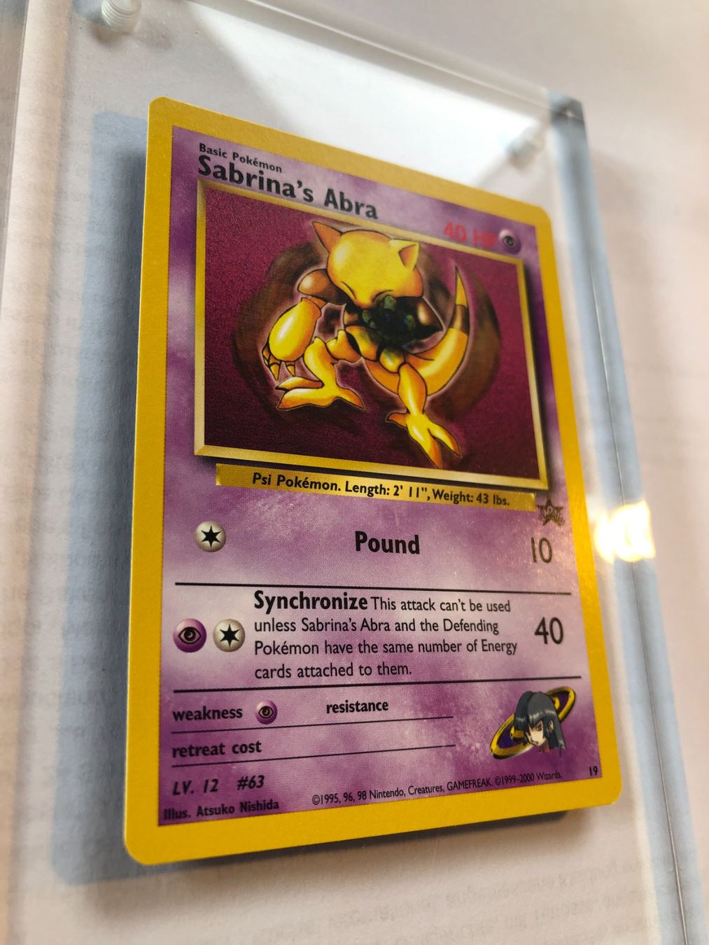 Cartes à collectionner: Sabrina's Abra Promo - MINT - ab 1.- – D'occasion à Giubiasco par dan_pr8b 1